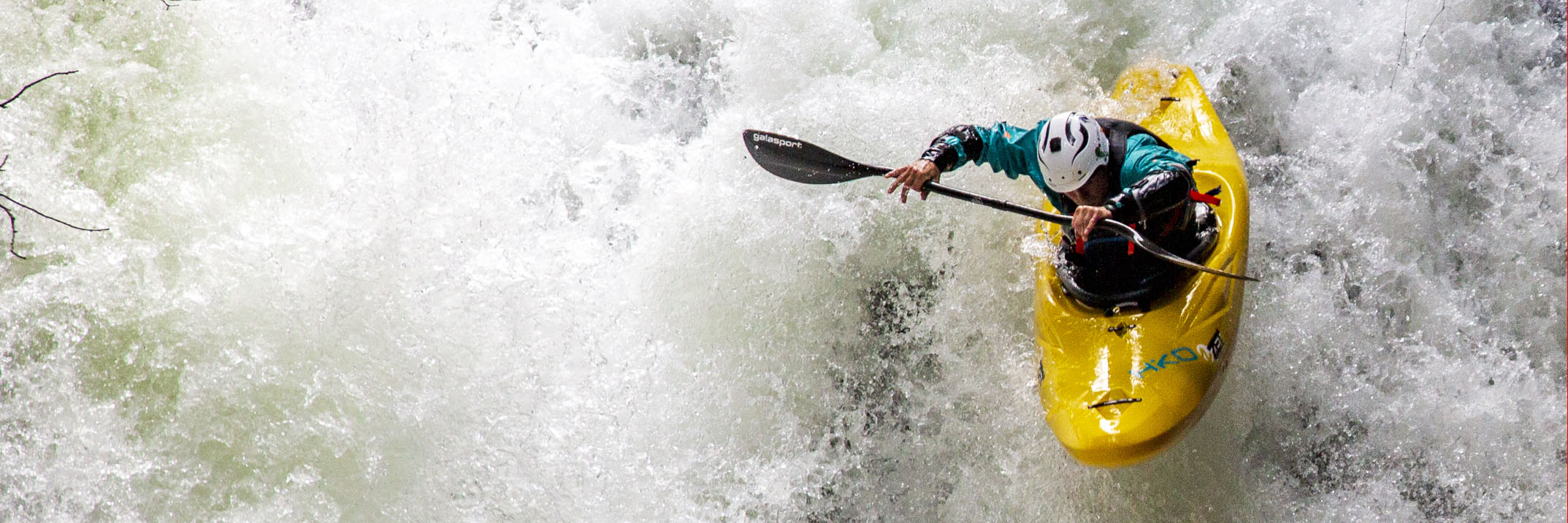 Ninja whitewater kayak